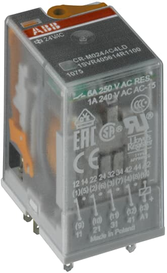 1SVR405612R7000 | CR-M110AC3 PLUGGABLE RELAY